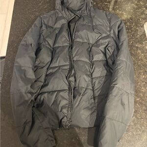 Old Navy Charcoal Puffer Jacket